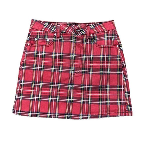 22. Plaid Forever 21 Skirt Small - Picture 1 of 7
